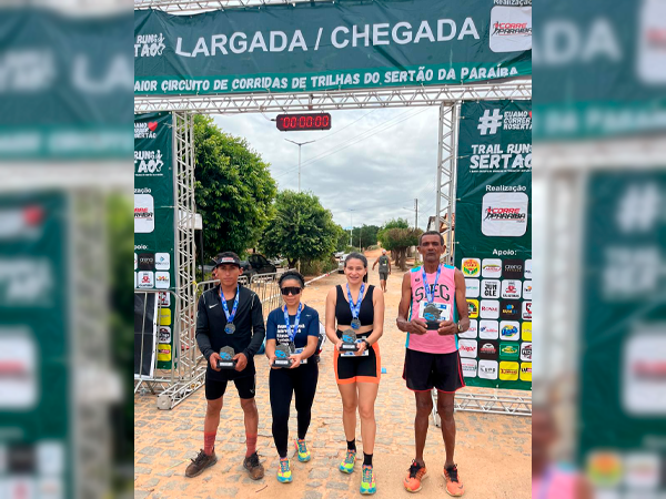 ATLETAS JPENHENSES SÃO DESTAQUES NO MAIOR CIRCUITO DE CORRIDAS DE TRILHAS DO SERTÃO DA PARAÍBA